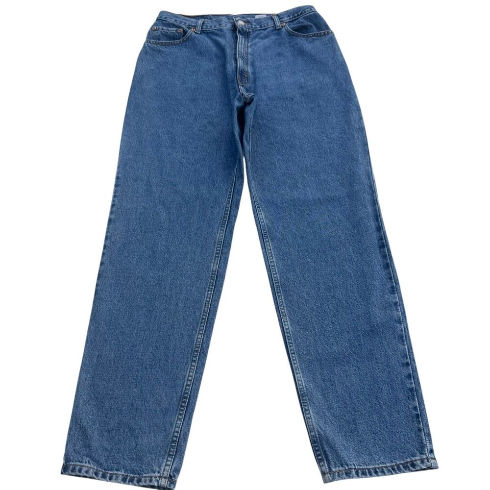 Vintage Y2K Levi’s 550 Jeans 32x31 Women’s 14M Baggy Relaxed Tapered Faded